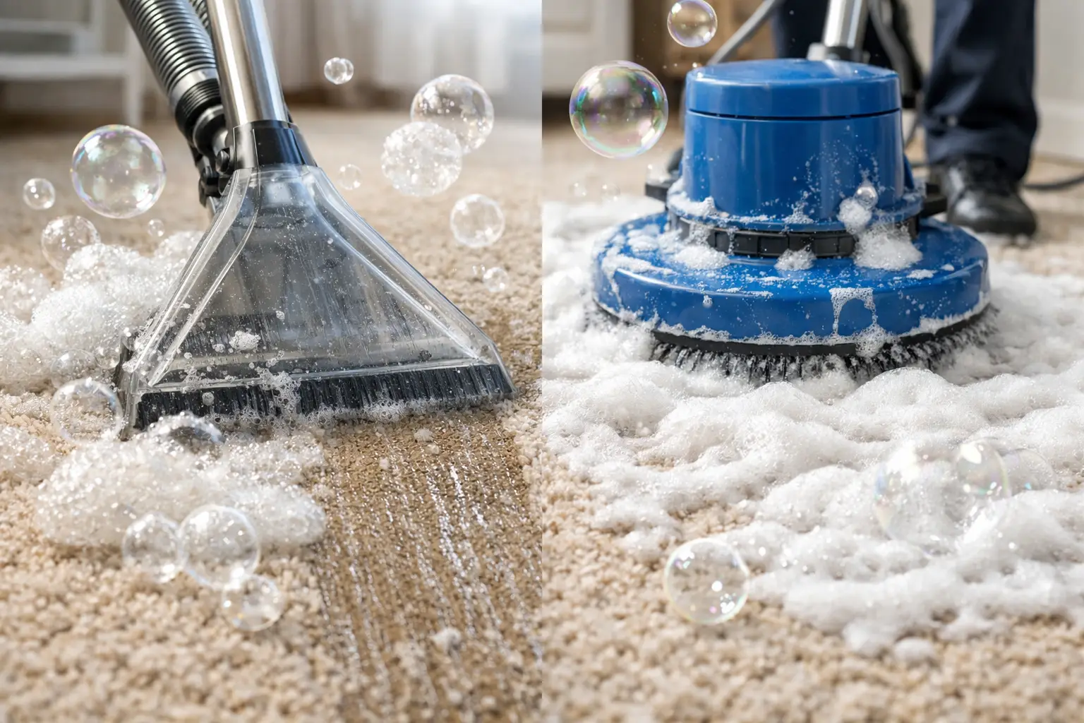 Deep Carpet Cleaning vs Shampooing: What Works?