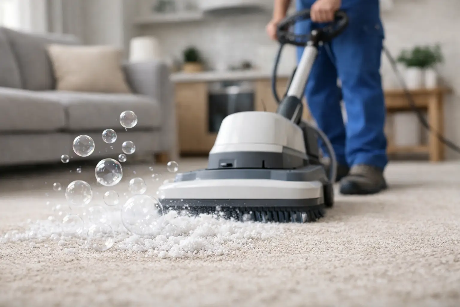 How Dry Carpet Cleaning Works in Your Home