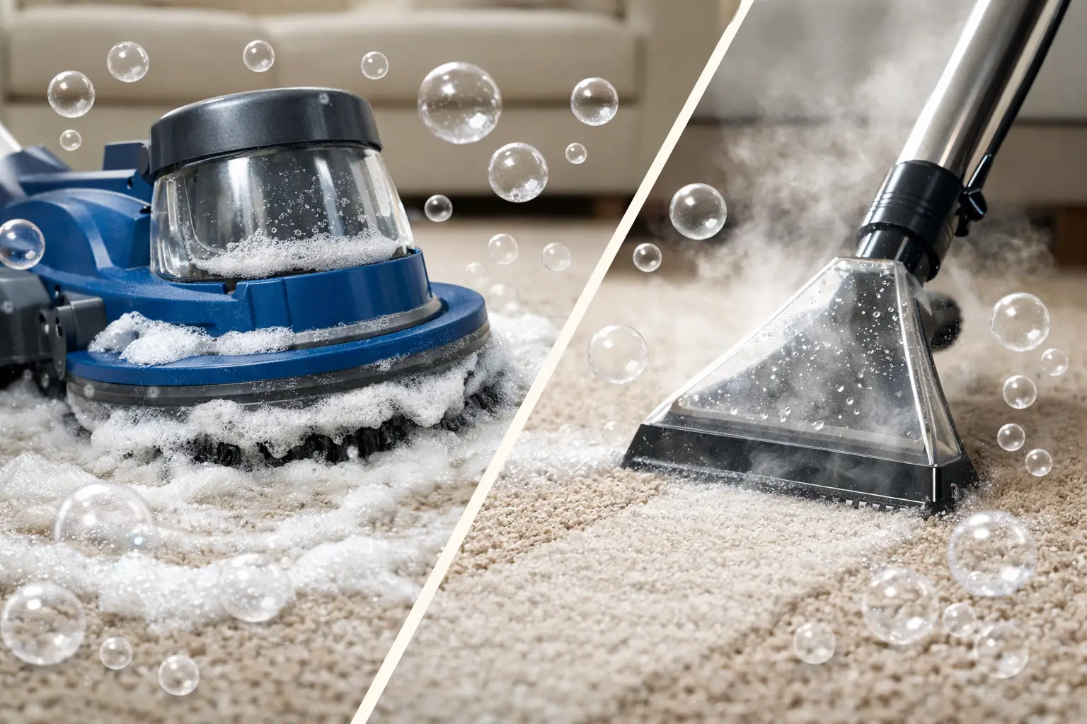 Carpet Shampoo vs Hot Water: Which Is Better?