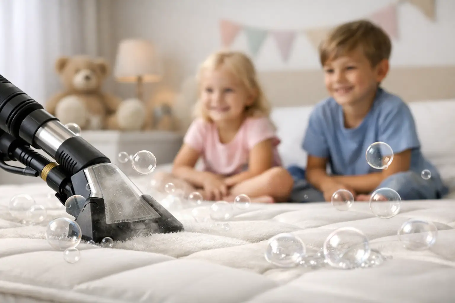 Is Mattress Cleaning Safe for Kids? What to Know