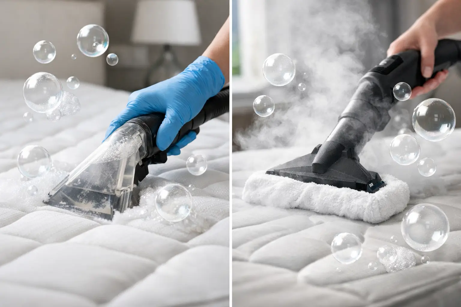 Mattress Cleaning Versus Steam Cleaning